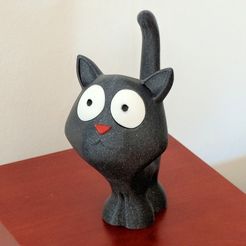 00c5e407fb2e7b4a22b1e2f11b958e5c_display_large.jpg Free STL file Tiffany the Cat・Template to download and 3D print
