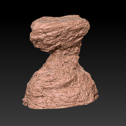 Rock-8A.png Datei STL Geländeszenerie - Felsen 8・Design für 3D-Drucker zum herunterladen