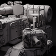4.png Ork Tank 3D print model