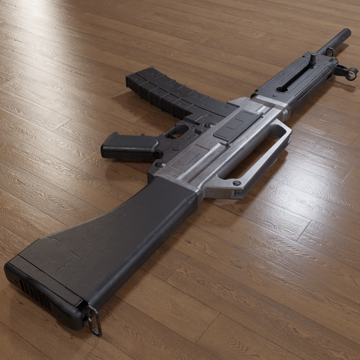 🔫 Escopeta automática USAS-12 ( Prop-Gun ) Escala 1/1・Archivo STL para ...