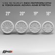 Preview4.jpg 1/24 18-19-20-21 inch Rotiform DTM & Yokohama Advan A048 Stretch