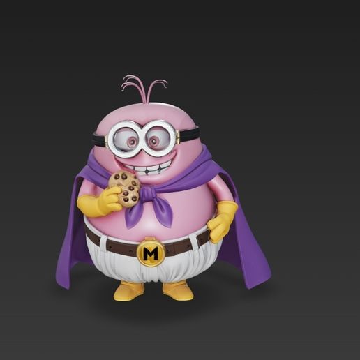 👹 Majin Boo Minion・ STL File for 3D printing・Cults