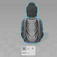 04.png STL file Buddha・3D printing template to download