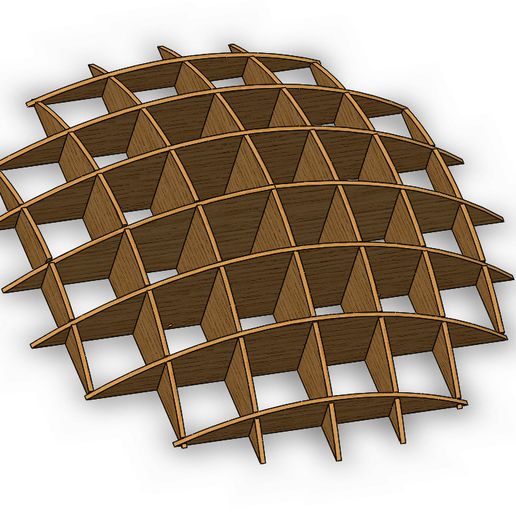 5.JPG Parametric Wall Shelf 3D model