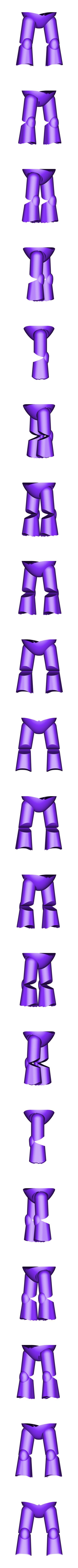 Legs_White.stl 巴斯光年 - 多色印刷