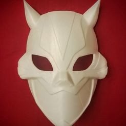 20181105_201508_2.jpg Download STL file Cheshire Mask • 3D printable design, VillainousPropShop