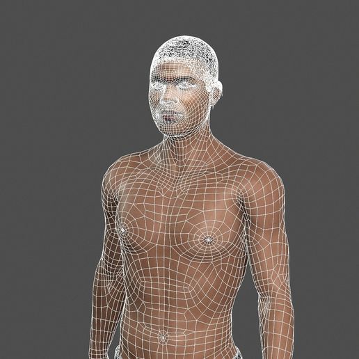 15.jpg Beautiful man -Rigged and animated for Unreal Engine