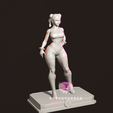 G4.png ( No AI slop) Pin-up Chun li Outfit2 - 3D print STL