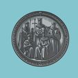 a_125.jpg Monty Python and the Holy Grail Movie Medallion  Monty Python and the Holy Grail 3d  Model Stl Obj