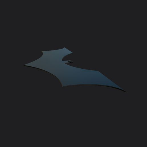 Sin-título-1.jpg Datei OBJ Batarang herunterladen • Modell für den 3D-Druck, Eurinome