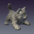 Cat_02.jpg Decorative cat 3D print model