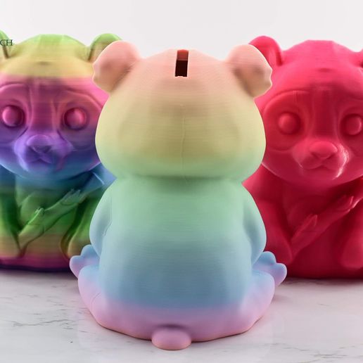 🐼 Panda Piggy Bank, Cute Panda Coin Storage Bank, Cute Piggy Bank Gifts ...