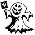 Fantome-4.jpg 5 SVG Files - Ghosts - Silhouettes - PACK 1