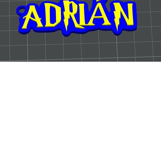 llavero Adrián 3D model