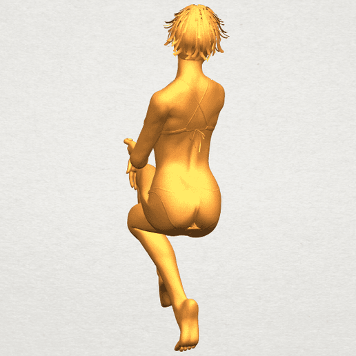 A09.png Download free file Naked Girl H02 • Model to 3D print, GeorgesNikkei