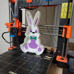 20230329_202711.jpg STL-Datei Süße Osterhasen-Süßigkeiten-Schale kostenlos・Modell zum 3D-Drucken zum herunterladen