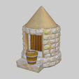 PuitsCouvert2.png Covered santon well with conical roof