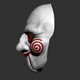 3.JPG Saw Billy Puppet - Mask for Cosplay - 3D print model - STL file