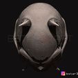 15.JPG Oni Skull Mask - Hannya Mask-Devil Mask For cosplay 3D print model