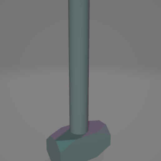 1/10 Scale Sledgehammer 3D model