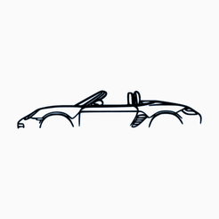 Porsche-987-Boxster.png Fichier STL Porsche 987 Boxster.stl・Objet pour impression 3D à télécharger