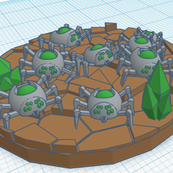 roboticks-image.png 3D-Datei Robotick Flut auf 40mm Wargame-Basis kostenlos・3D-Druck-Modell zum herunterladen