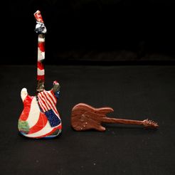 IMG_8458b.jpg Free STL file Fender Strato・3D printable model to download