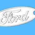 ford.jpg Файл STL Слесарь Ford - Chaveiro Ford - брелок для ключей・3D модель для печати скачать