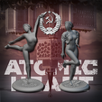 Kopia7.png ATOMIC HEART Ballerina Twins + Armed Pose + Atomic Logo Base