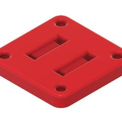 Chamaeleon_Vista_Mount_v1.jpg Archivo 3D gratis Placa de montaje Caddx Vista Zip Tie・Objeto de impresión 3D para descargar