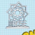 therose.png K-pop, P-pop, C-pop, Thai, Logos Collection 1 Logo Decor Display Ornament