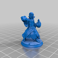 Sorcerer.png Free 3D file Pathfinder/DnD Minis・Template to download and 3D print