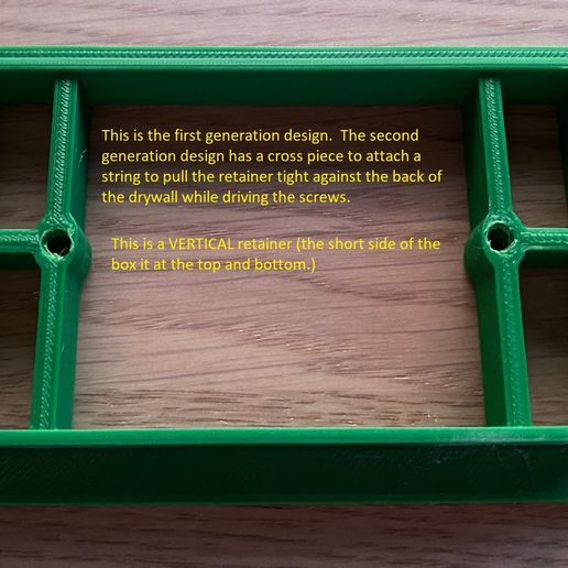 Google Nest G3 Thermostat Plate Retainers - 3D model önizlemesi