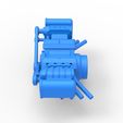9.jpg Fichier 3D Moteur diesel V8 avec double suralimentation Version 5 Échelle 1:25・Design pour impression 3D à télécharger
