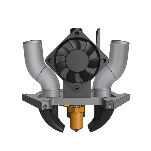 IMG_0993.png Flsun V400 Effector mod - Cpap, bed levelling sensor, cable management