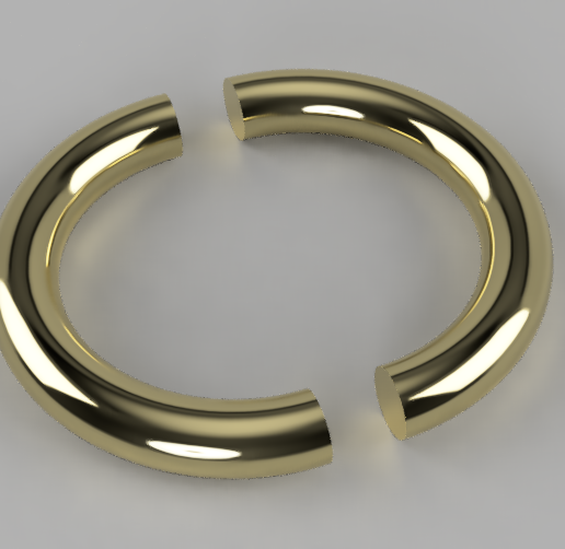 🦔 Sonic the Hedgehog Golden Ring・ STL File for ・Cults