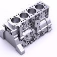 Inline4engineblock.jpg Inline 4 Cylinder Engine Block