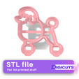 Caniche-Dog-cookie-cutter-from-Paris.png Caniche Dog cookie cutter from Paris