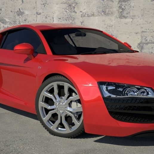 3D file Audi R8 🚗 ・3D printer design to download・Cults