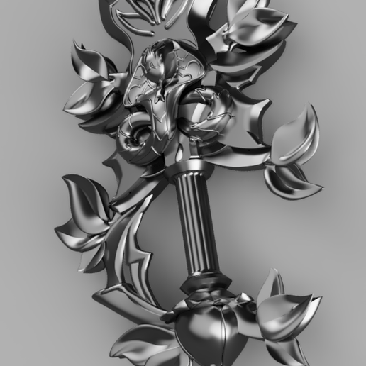 🎭 Invi's Anguis Keyblade・ 3D File for 3D printing・Cults