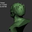 ZBrush D66ocument.jpg Night King Bust v2- Game of Thrones 3D print model