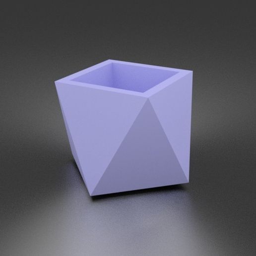 cactus & succulent planter 3D model