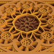ren3.png Panel Design-Model-D01 |  Digital Files For Milling and CNC | Router cut files, Model pattern, Toolpath, Art