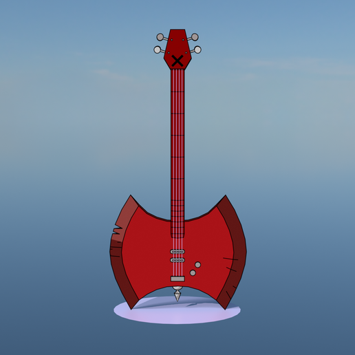 Marceline's Axe Bass from Adventure Time