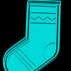 cal1.png Fichier STL Tampon à chaussettes et emporte-pièce・Design pour imprimante 3D à télécharger
