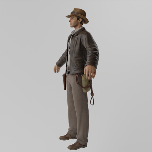 Indiana-Jones0015.png indiana Jones Lowpoly Rigged