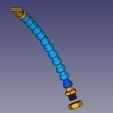 Arm_22mm_shower.jpg Mangueira de segmento de 22 mm - cabeças com funções versáteis