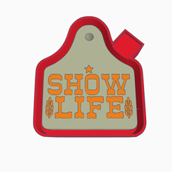 eartag-show-life.png Show Life (eartag) Air Freshener