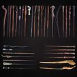 cults2.jpg MASTER COLLECTION of Harry Potter 32 Wands +3 Gift