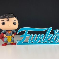 343697929_1689329588146842_2937767760195322807_n.jpg Archivo STL Logotipo Funko・Modelo para descargar e imprimir en 3D